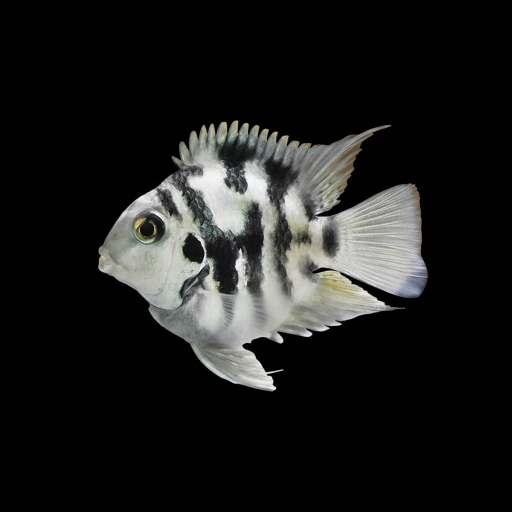 Blue Polar Parrot Chiclid (Hybrid) | Sub-adult | 2.5-3 cm | Pack of 4 | Total Delivered Price ₹997/-