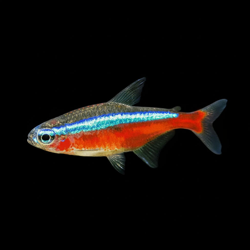 Cardinal Tetra | Adult | 2-3 cm | Pack of 6 | Total Delivered Price ₹997/-