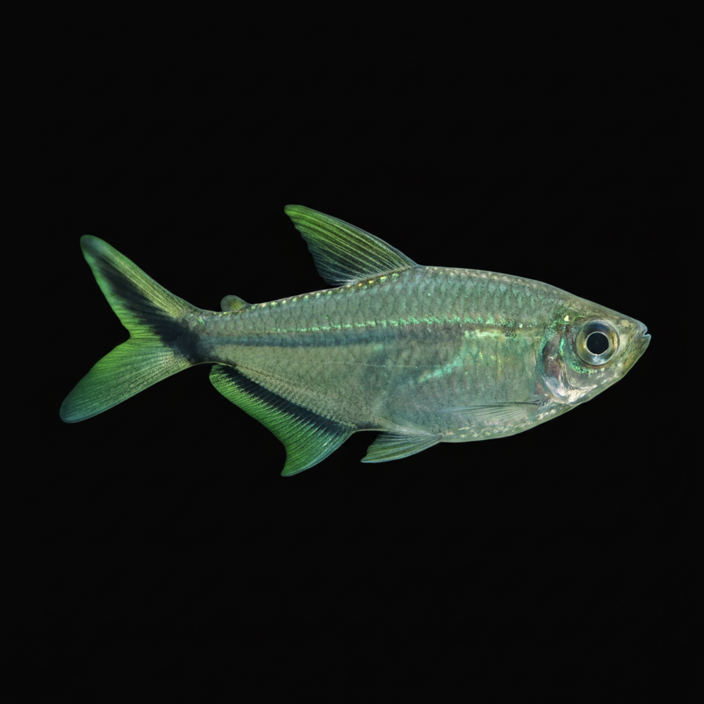 Healthy Costae Tetra (Hyphessobrycon costae) photographed at Nero Labs