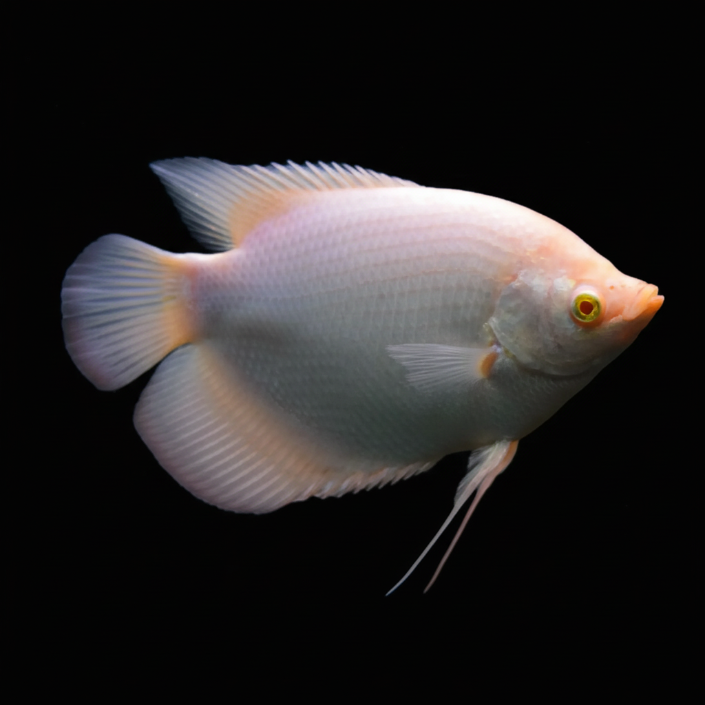 Healthy Giant Gourami (Osphronemus goramy) photographed at Nero Labs