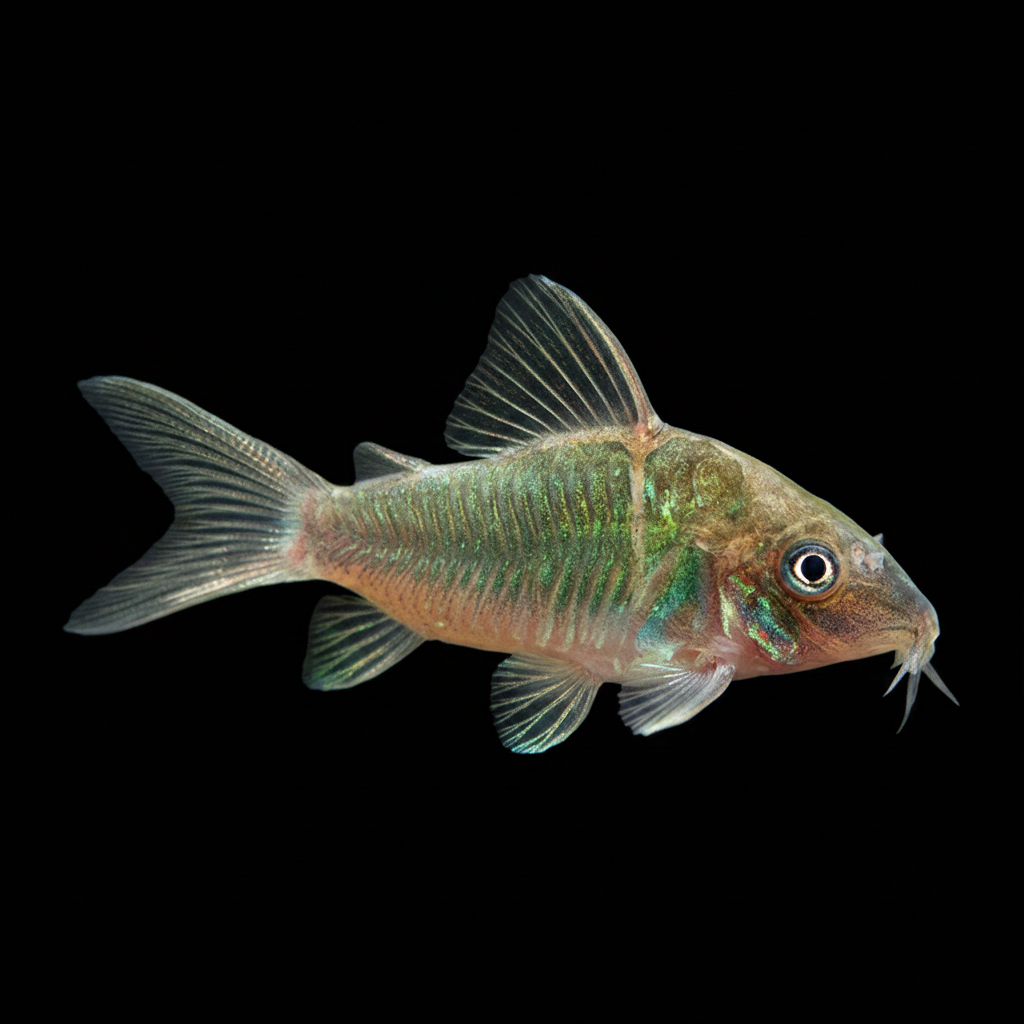 Green Corydora | Juvenile | 2-2.5 cm | Pack of 4 | Total Delivered Price ₹1,499/-