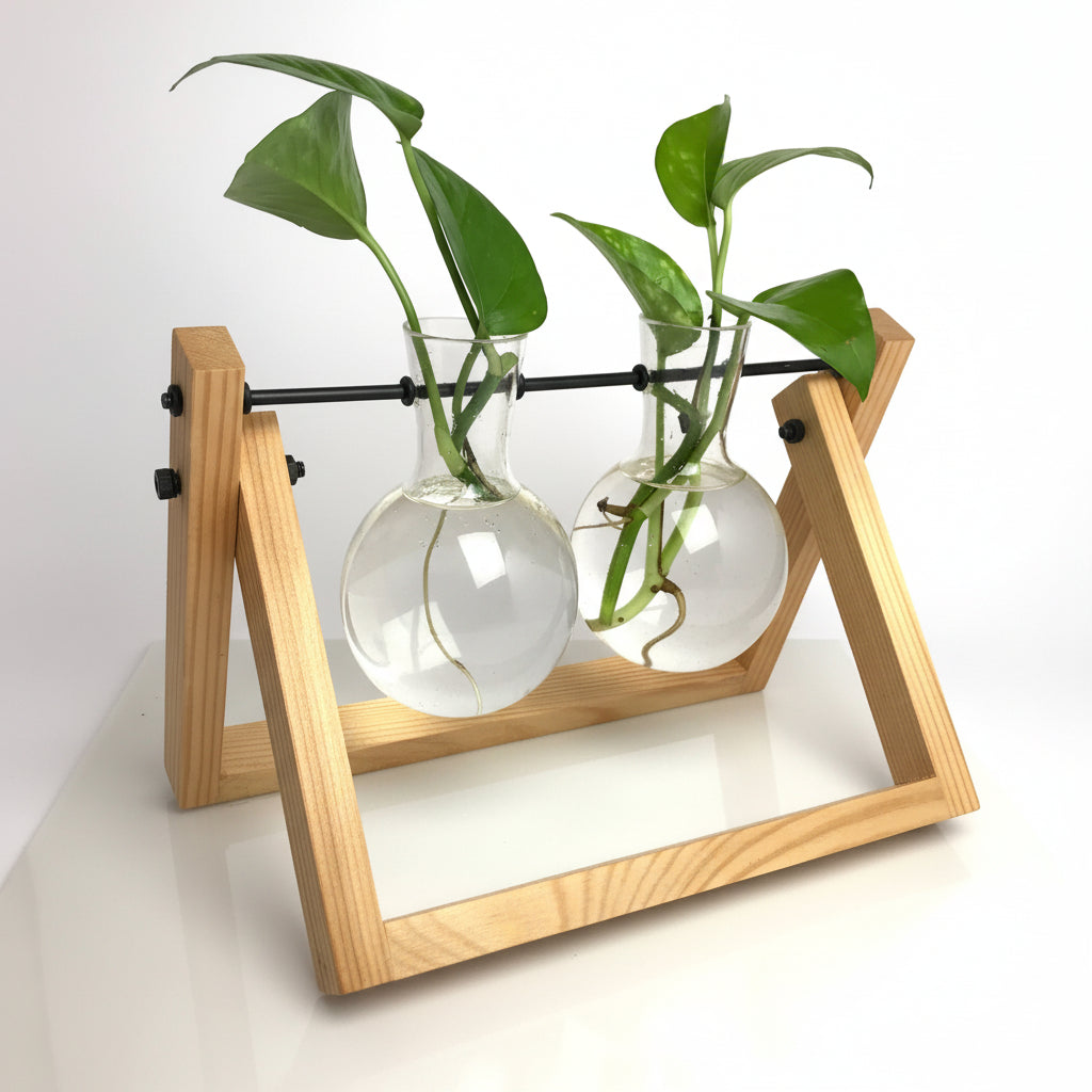 Dual Pendulum Hydroponic Planter
