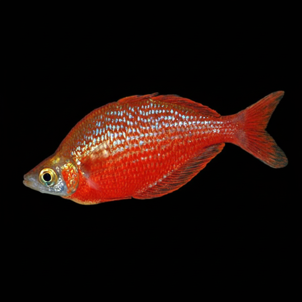 Red Rainbowfish | Sub-adult | 5-6 cm | Pack of 2 | Total Delivered Price ₹1,499/-