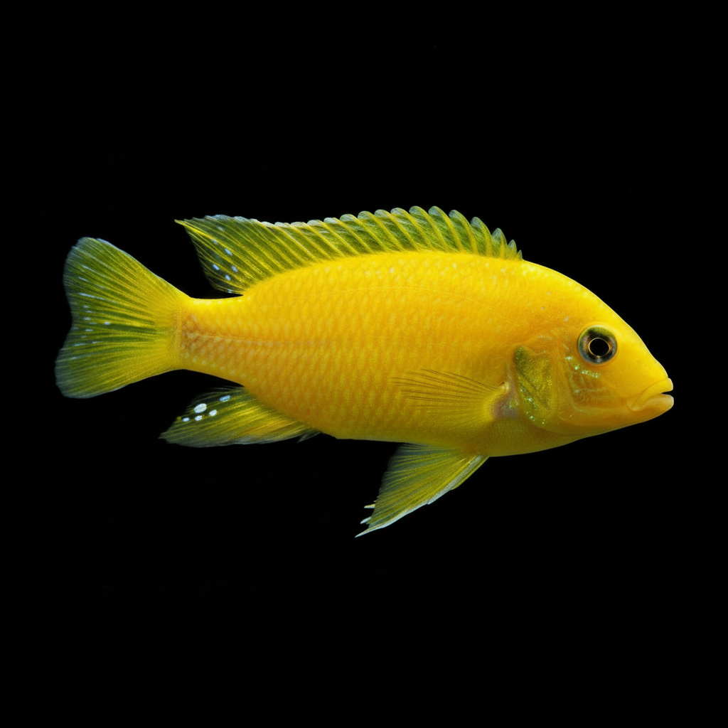 Yellow lab / Banana Chiclid | Juvenile | 4-5 cm | Pack of 5 |Total Delivered Price ₹997/-