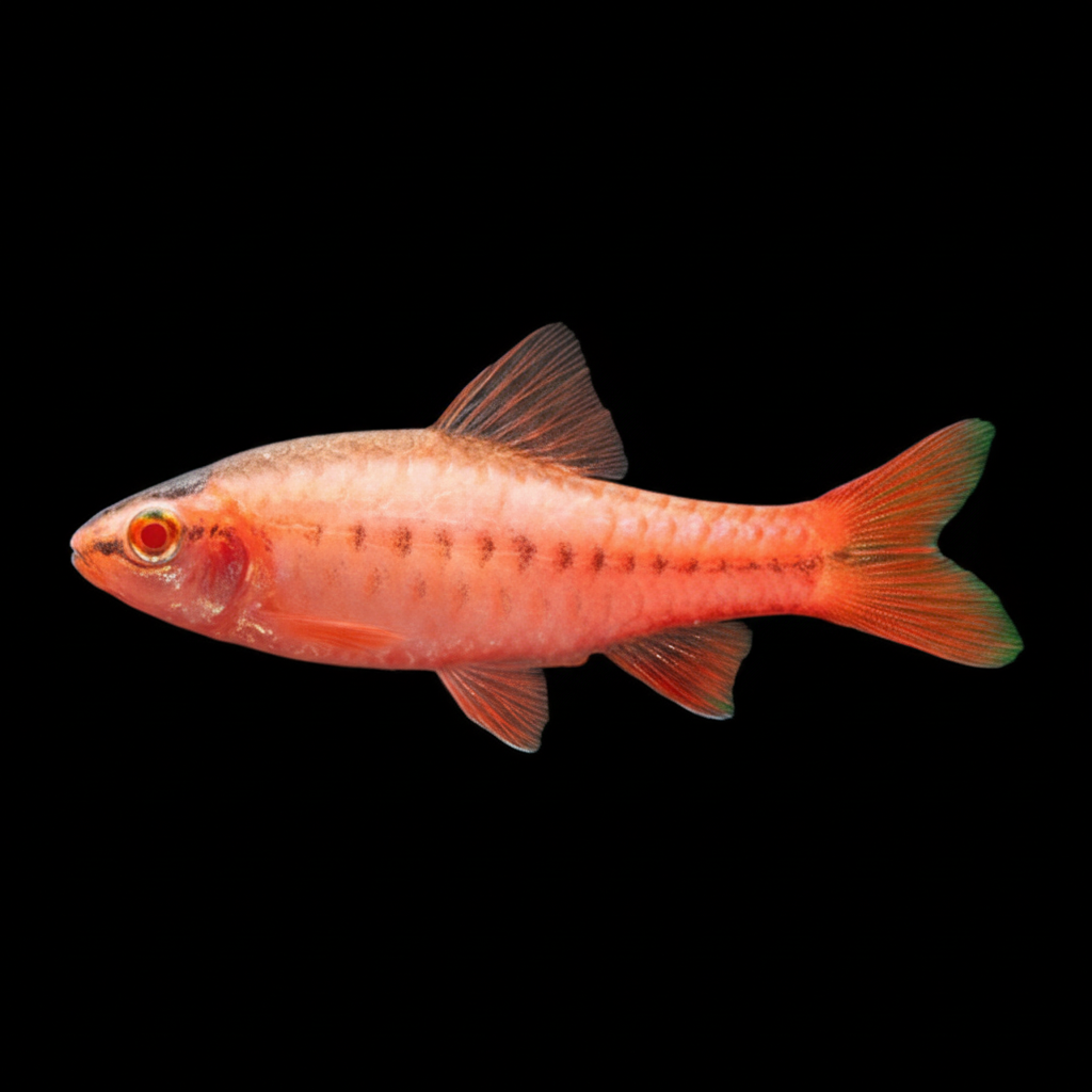 Albino Cherry Barb | Adult | 2.5-3.5 cm | Pack of 6 | Total Delivered Price ₹997/-
