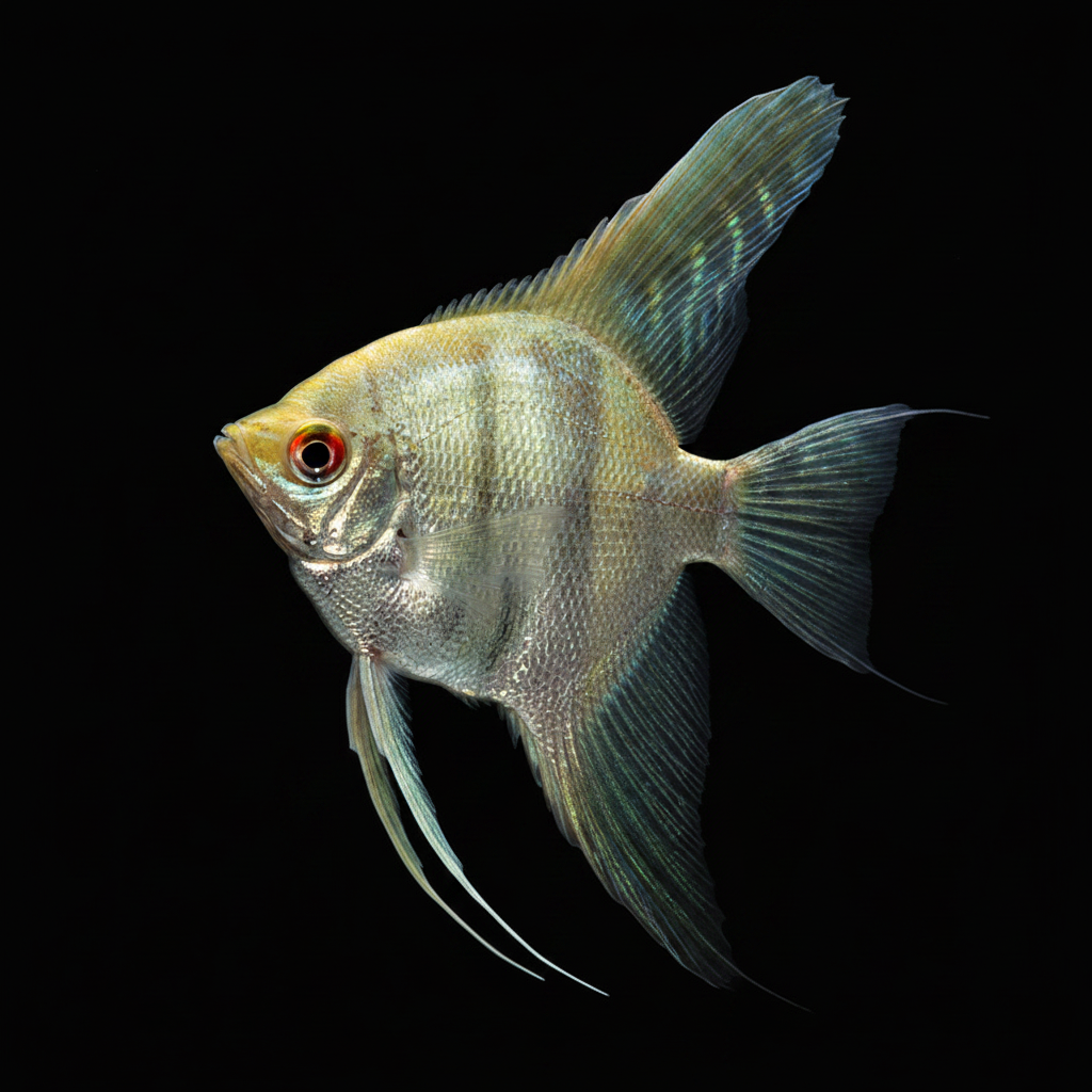 Lilac Angelfish| Juvenile | 2-3 cm | Pack of 4 | Total Delivered Price ₹1,499/-